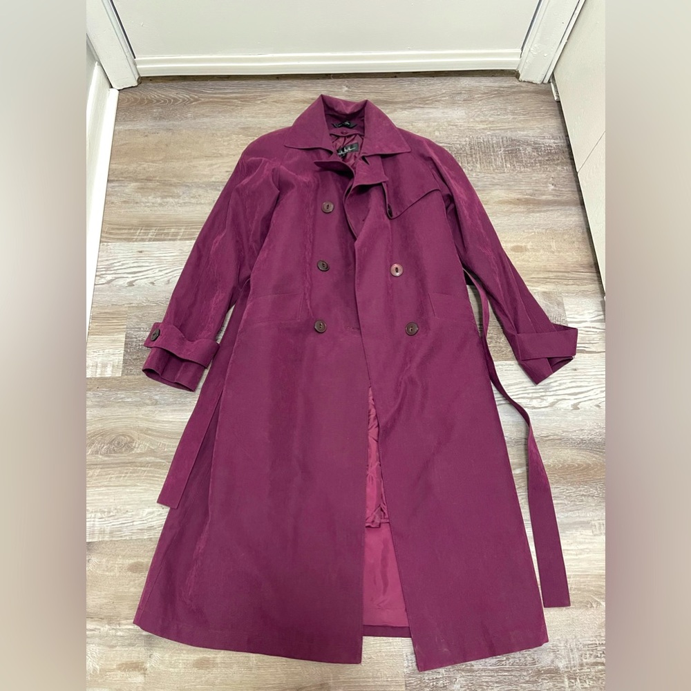 Nicole miller dark purple jacket size 6